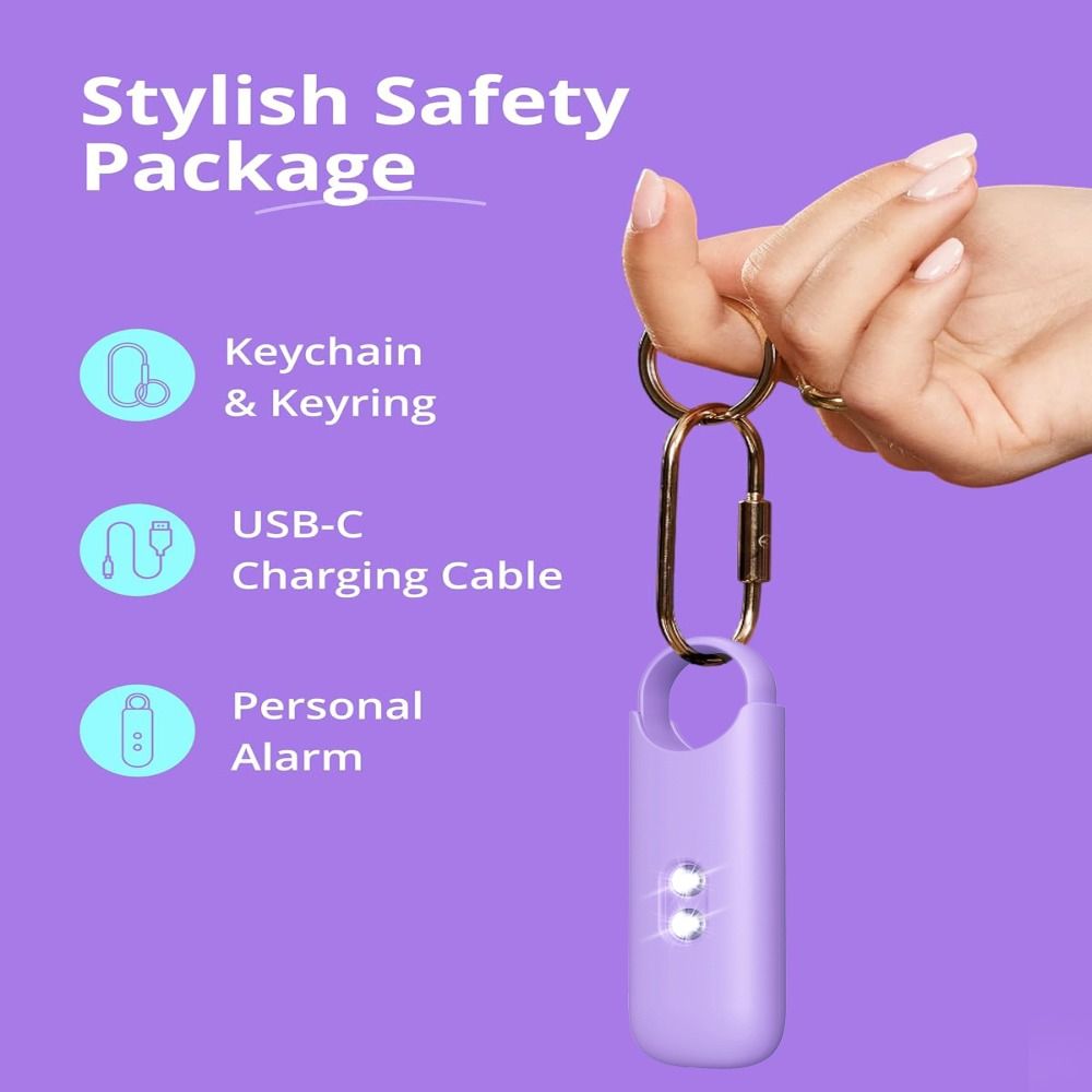 130dB Personal Safety Alarm wi - Personal Alarm Keychain review and price