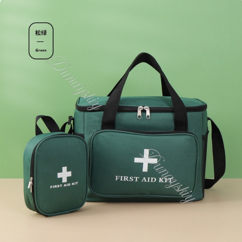 Green First Aid Kit Bag Movie  - First Aid Bag Kit review and price