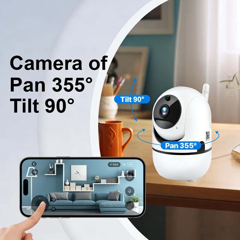 2.4G/hz Wifi IP Camera Smart H - Eufy Camera E220 review and price
