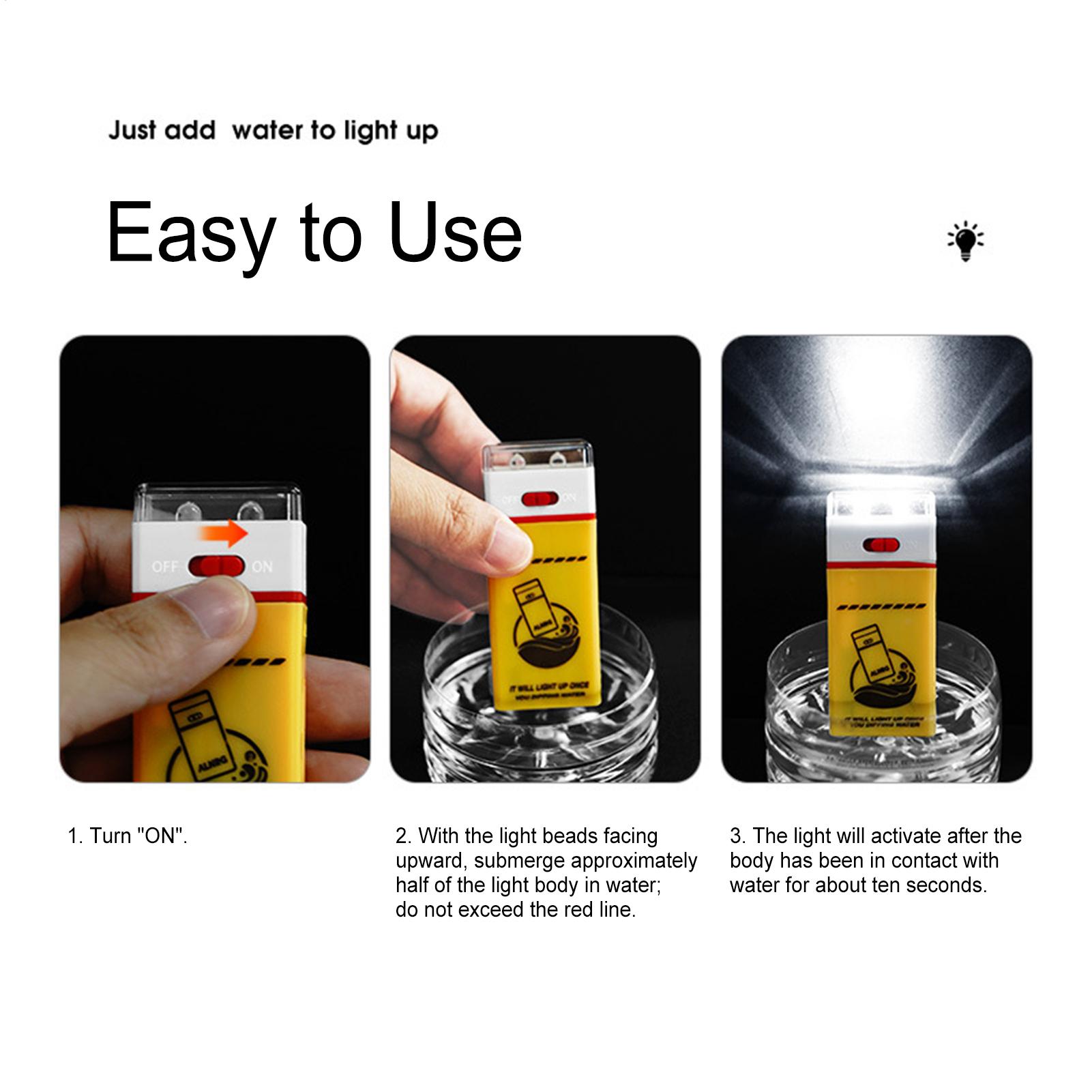 Saltwater Lamp Water Activated - Power Outage Light review and price