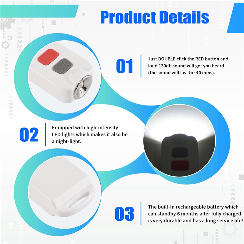 Personal Alarm,Safety Alarm Fo - Personal Alarm Keychain review and price
