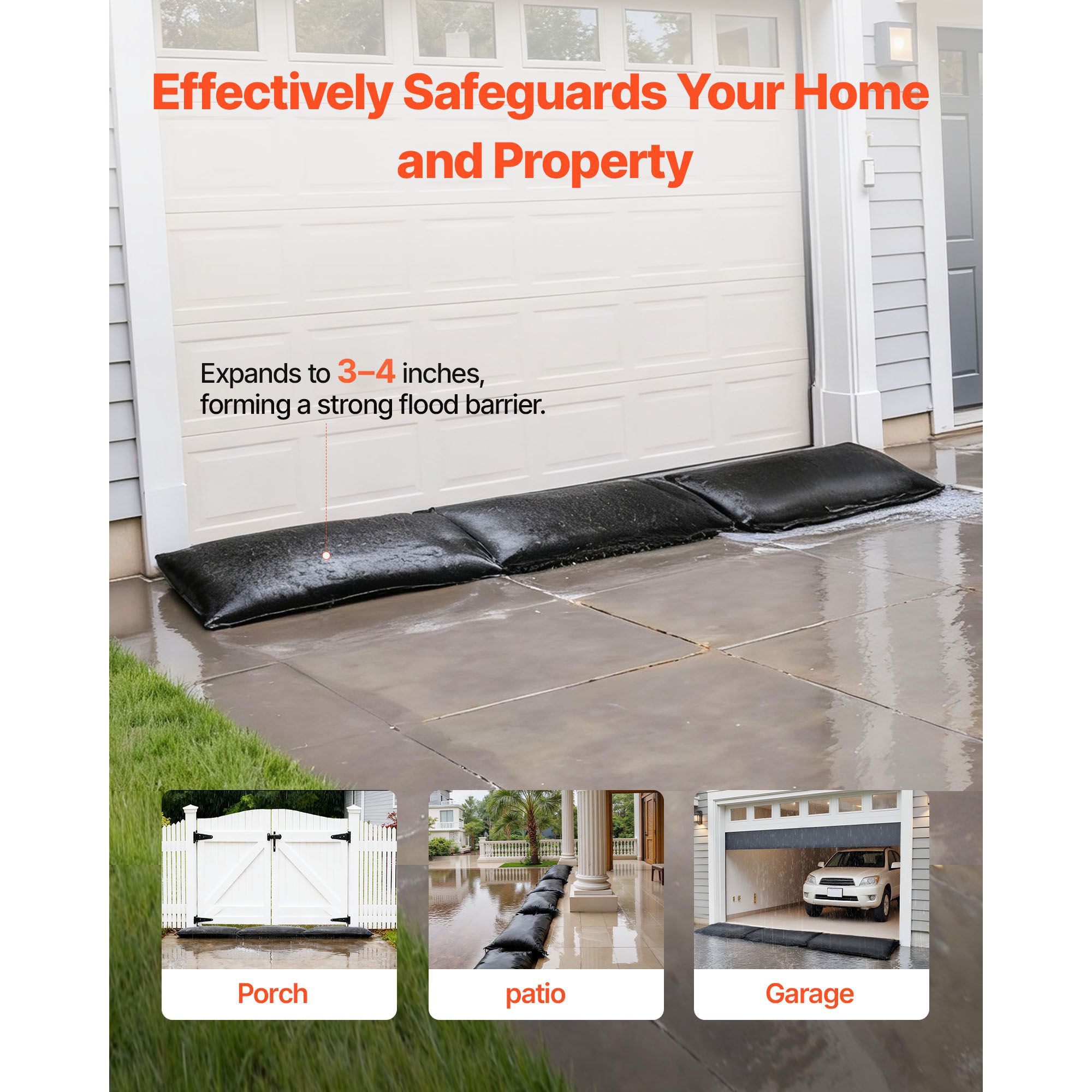Flood Barrier, 10 Pack, 1.4 x  - Flood Barrier Bag review and price