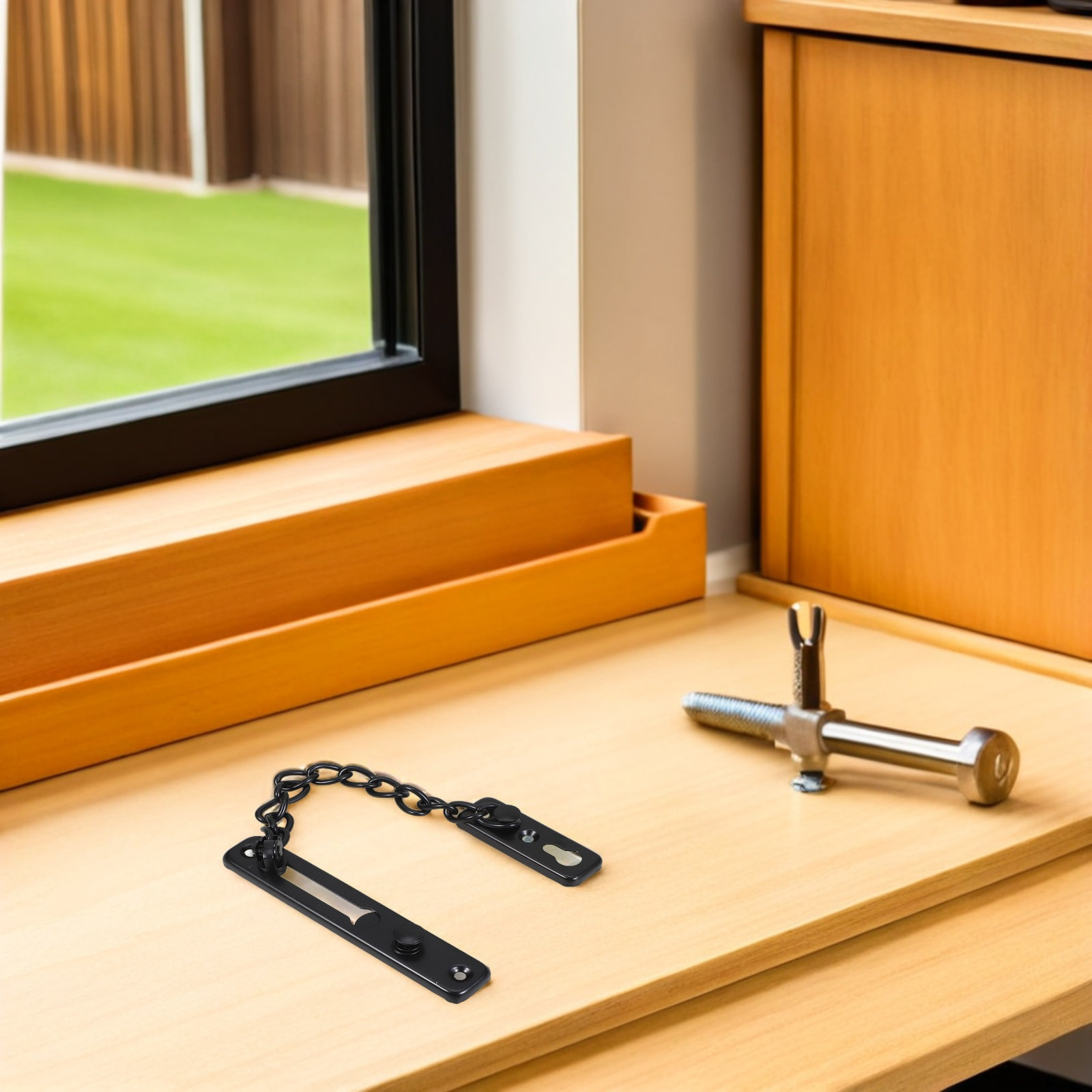 2Pcs Anti-Theft Door Chain Loc - Security Chain Door review and price