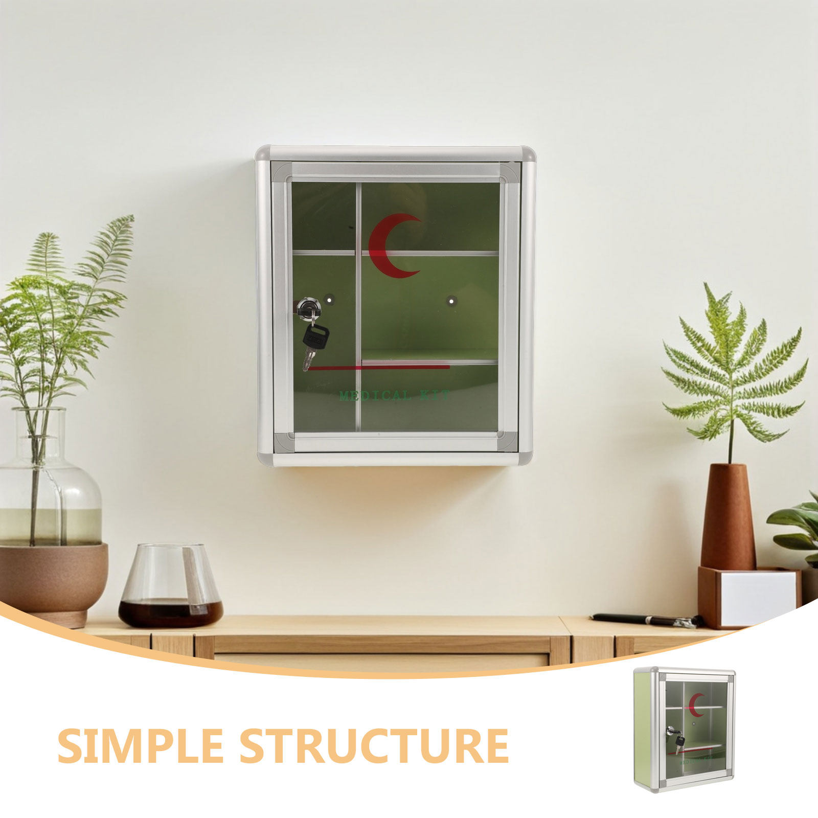Wall Mount Lockable Medicine C - Medicine Cabinet Lock review and price