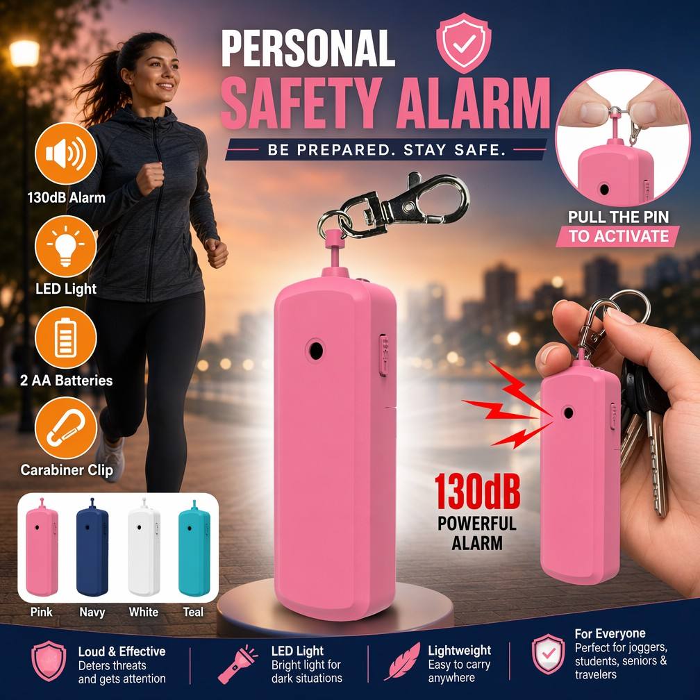 Portable 130dB Anti Wolf Alarm - Personal Alarm Keychain review and price