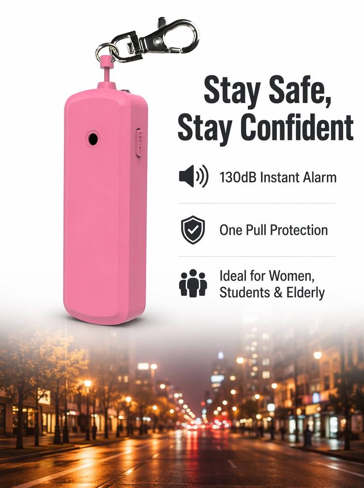 Portable 130dB Anti Wolf Alarm - Personal Alarm Keychain review and price